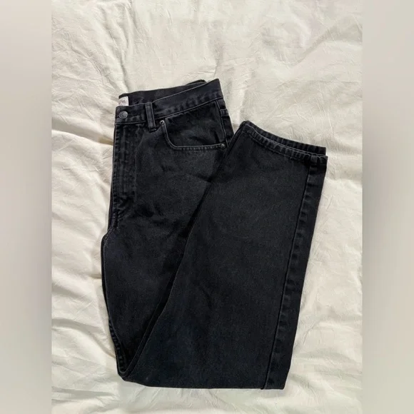 Vintage Cherokee Black Straight Leg Jeans size 33x30 - Picture 2 of 5